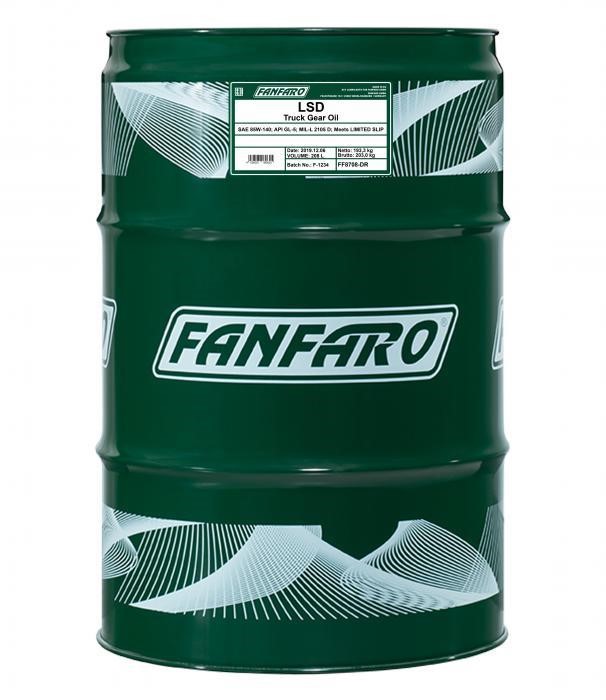 Fanfaro FF8708-DR Transmission oil FanFaro LSD 85W-140, 208 l FF8708DR