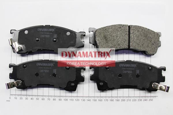 Dynamatrix DBP950 Brake Pad Set, disc brake DBP950
