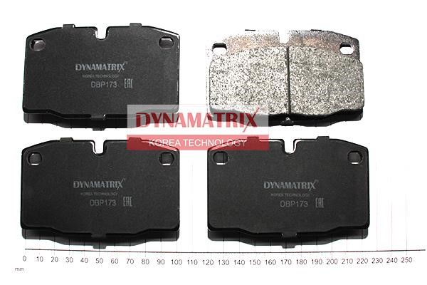 Dynamatrix DBP173 Brake Pad Set, disc brake DBP173