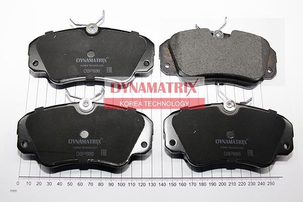 Dynamatrix DBP686 Brake Pad Set, disc brake DBP686