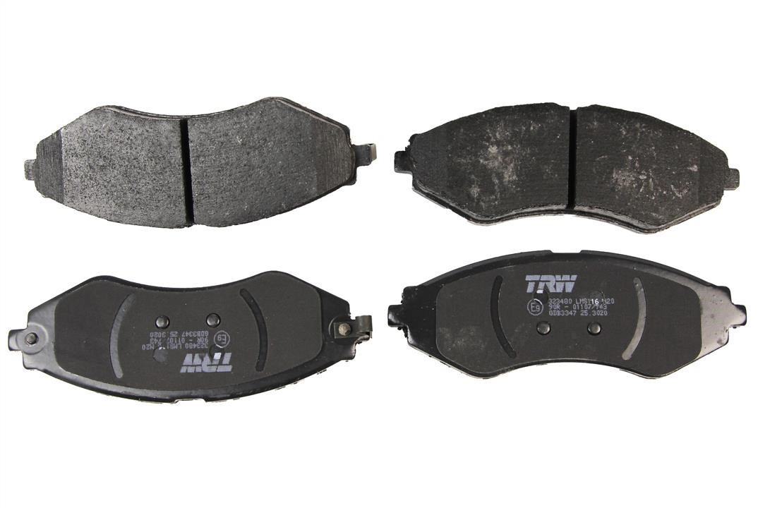 TRW GDB3347 TRW COTEC disc brake pads, set GDB3347