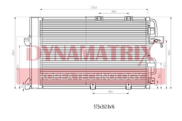 Dynamatrix DR94650 Condenser DR94650