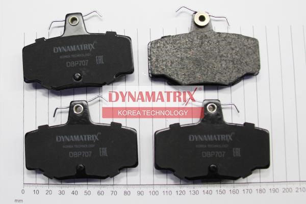 Dynamatrix DBP707 Brake Pad Set, disc brake DBP707