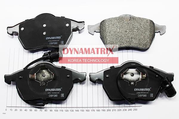Dynamatrix DBP590 Brake Pad Set, disc brake DBP590