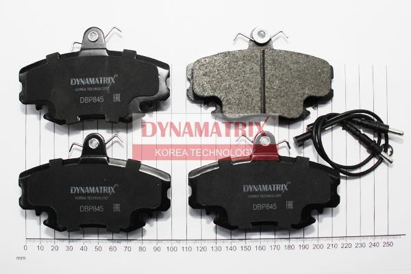 Dynamatrix DBP845 Brake Pad Set, disc brake DBP845