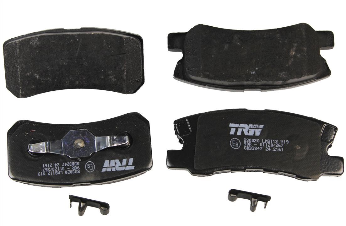TRW GDB3247 TRW COTEC disc brake pads, set GDB3247