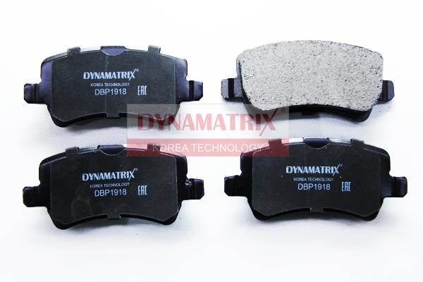 Dynamatrix DBP1918 Brake Pad Set, disc brake DBP1918