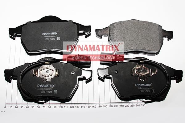 Dynamatrix DBP1323 Brake Pad Set, disc brake DBP1323