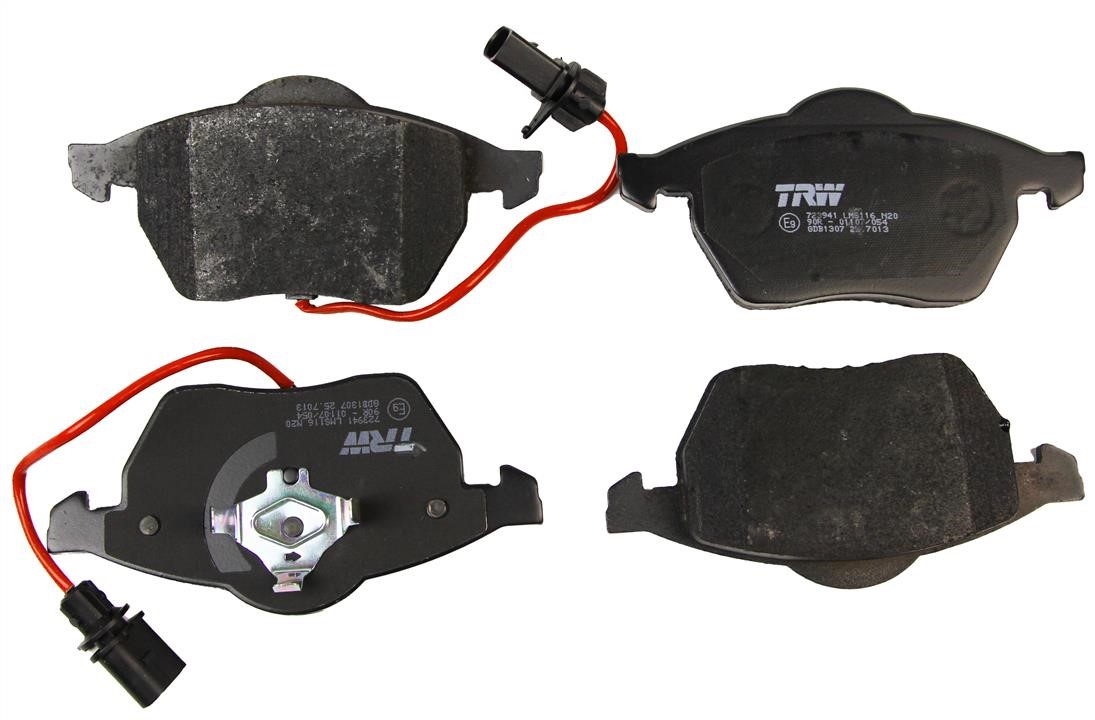 TRW GDB1307 TRW COTEC disc brake pads, set GDB1307