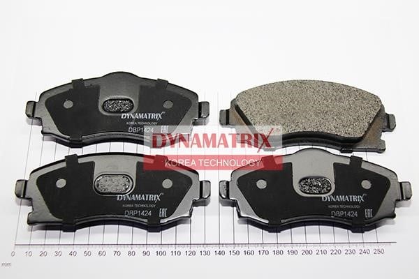 Dynamatrix DBP1424 Brake Pad Set, disc brake DBP1424