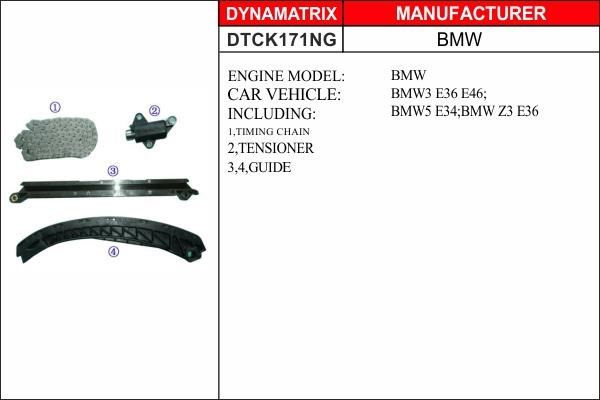 Dynamatrix DTCK171NG Timing chain kit DTCK171NG