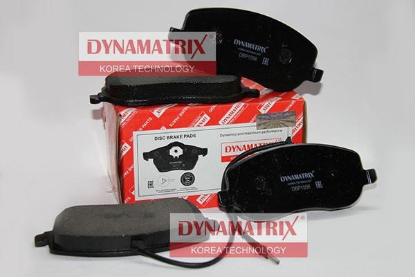Dynamatrix DBP1556 Brake Pad Set, disc brake DBP1556