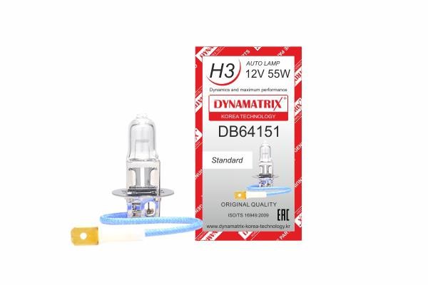 Dynamatrix DB64151 Halogen lamp 12V H3 55W DB64151