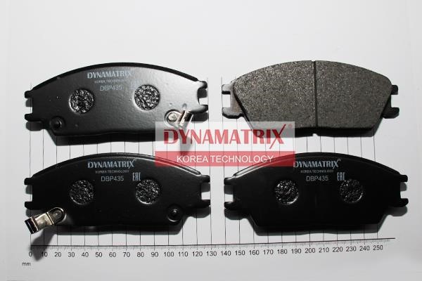 Dynamatrix DBP435 Brake Pad Set, disc brake DBP435