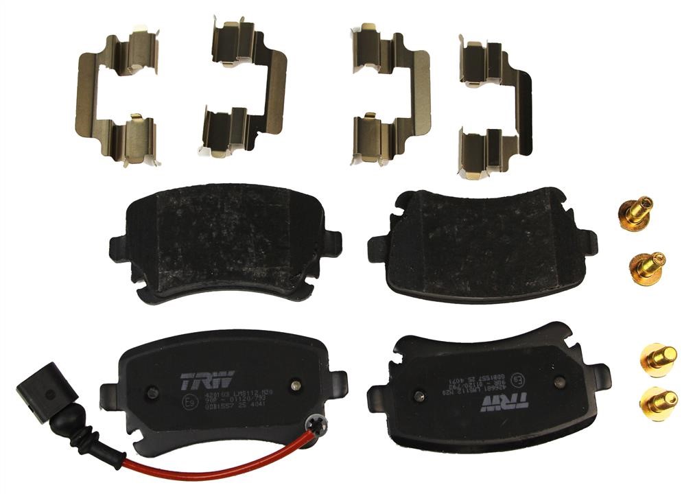 TRW GDB1557 TRW COTEC disc brake pads, set GDB1557