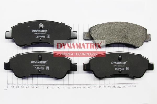 Dynamatrix DBP4066 Brake Pad Set, disc brake DBP4066