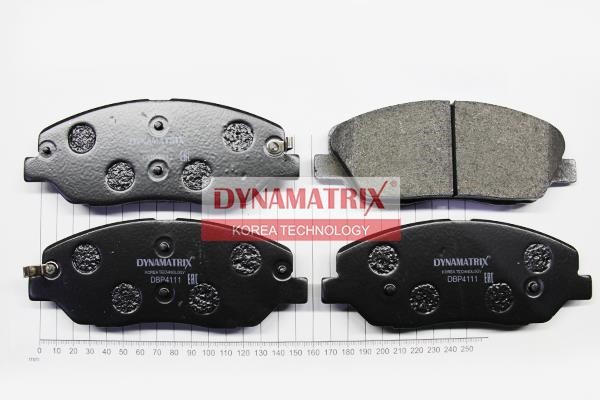 Dynamatrix DBP4111 Brake Pad Set, disc brake DBP4111