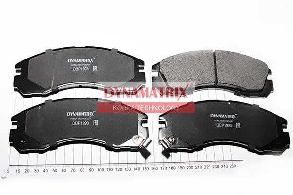 Dynamatrix DBP1993 Brake Pad Set, disc brake DBP1993