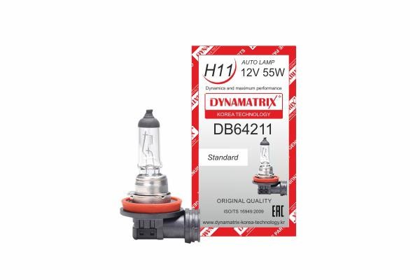 Dynamatrix DB64211 Halogen lamp 12V H11 55W DB64211