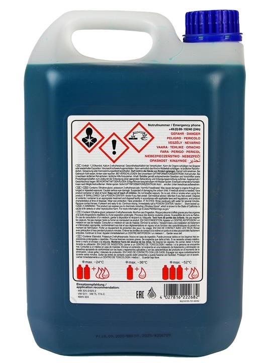 febi Antifreeze concentrate G11 ANTIFREEZE, blue, 5 l – price 95 PLN