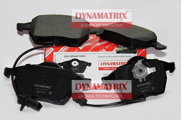 Dynamatrix DBP1717 Brake Pad Set, disc brake DBP1717