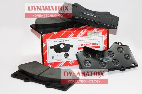 Dynamatrix DBP4229 Brake Pad Set, disc brake DBP4229