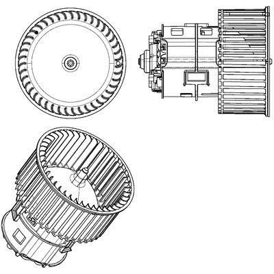 Mahle/Behr Blower motor – price 607 PLN