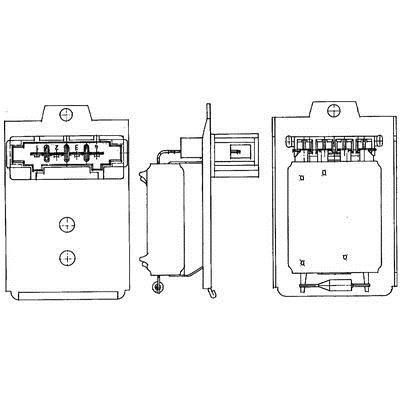Mahle/Behr Fan motor resistor – price [object Object] PLN