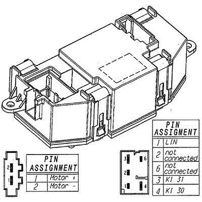 Mahle/Behr Interior heater blower regulator – price [object Object] PLN