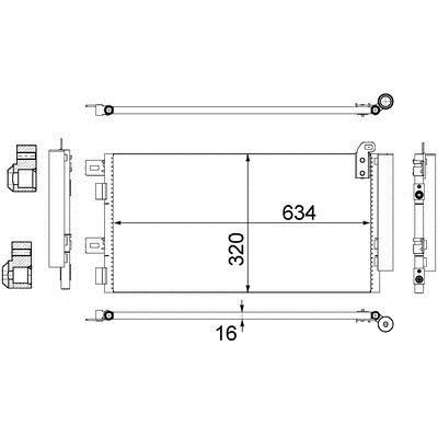 Mahle/Behr AC Condenser – price [object Object] PLN