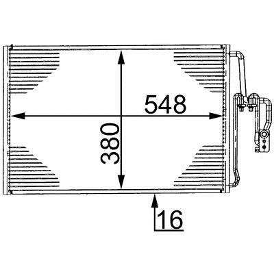 Mahle/Behr AC Condenser – price [object Object] PLN