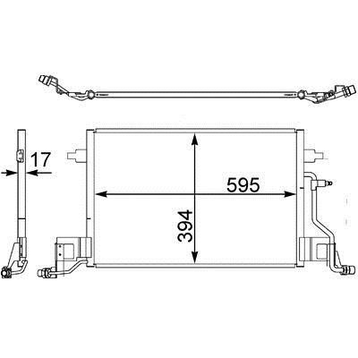 Mahle/Behr AC 403 000S Cooler Module AC403000S