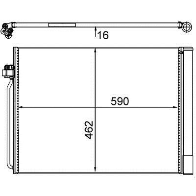 Mahle/Behr AC Condenser – price 446 PLN