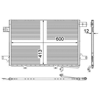 Mahle/Behr AC 452 000P Cooler Module AC452000P
