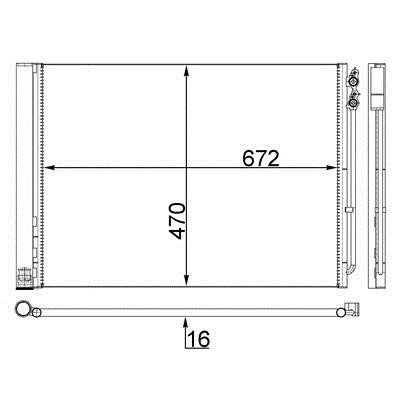 Mahle/Behr AC Condenser – price [object Object] PLN