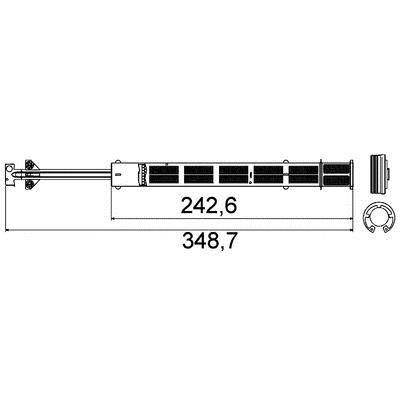 Mahle/Behr Dryer, air conditioner – price 104 PLN