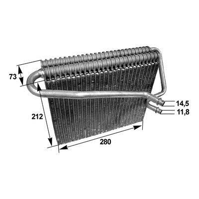 Mahle/Behr AE 47 000S Air conditioner evaporator AE47000S