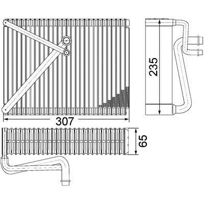 Mahle/Behr Air conditioner evaporator – price [object Object] PLN