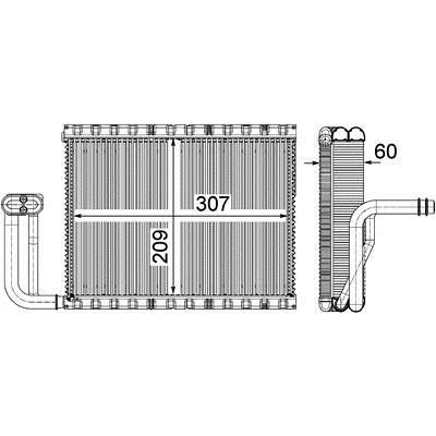 Mahle/Behr Air conditioner evaporator – price [object Object] PLN