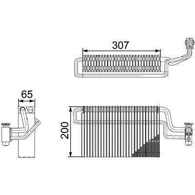 Mahle/Behr Air conditioner evaporator – price [object Object] PLN
