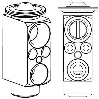 Mahle/Behr Air conditioner expansion valve – price 157 PLN