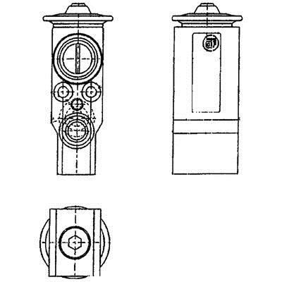 Mahle/Behr Air conditioner expansion valve – price 161 PLN