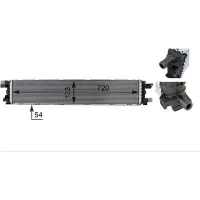 Engine cooling radiator Audi A5: CIR1000P Mahle/Behr Engine cooling radiator