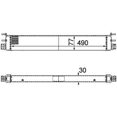 Mahle/Behr Oil cooler – price [object Object] PLN