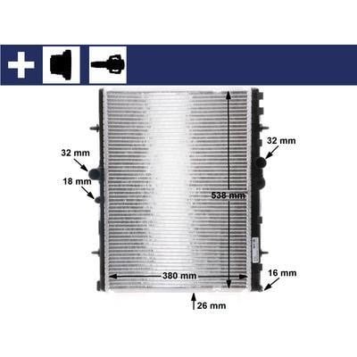 Mahle/Behr Engine cooling radiator – price [object Object] PLN