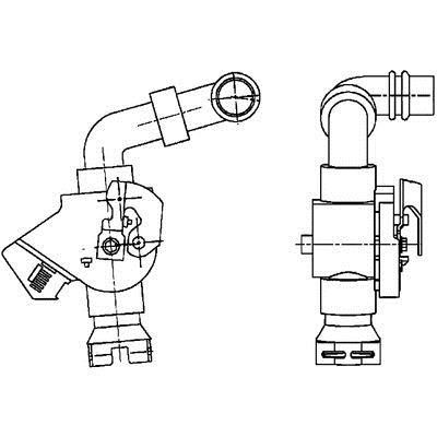 Mahle/Behr Heater control valve – price [object Object] PLN