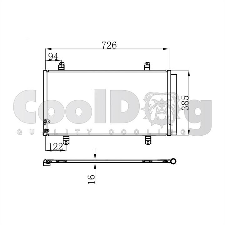 CoolDog DA-TO-810 Cooler Module DATO810