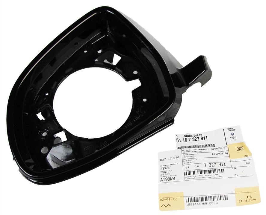 Frame side mirror BMW 51 16 7 327 911