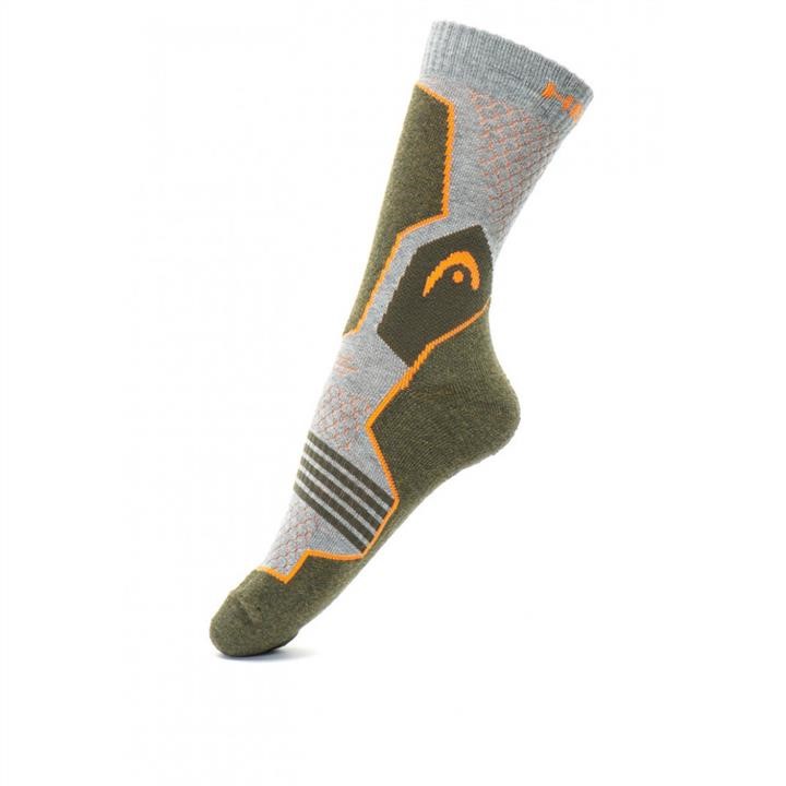 Head Socks Head HIKING CREW 2P UNISEX, 2 pairs, gray&#x2F;green 43-46 – price