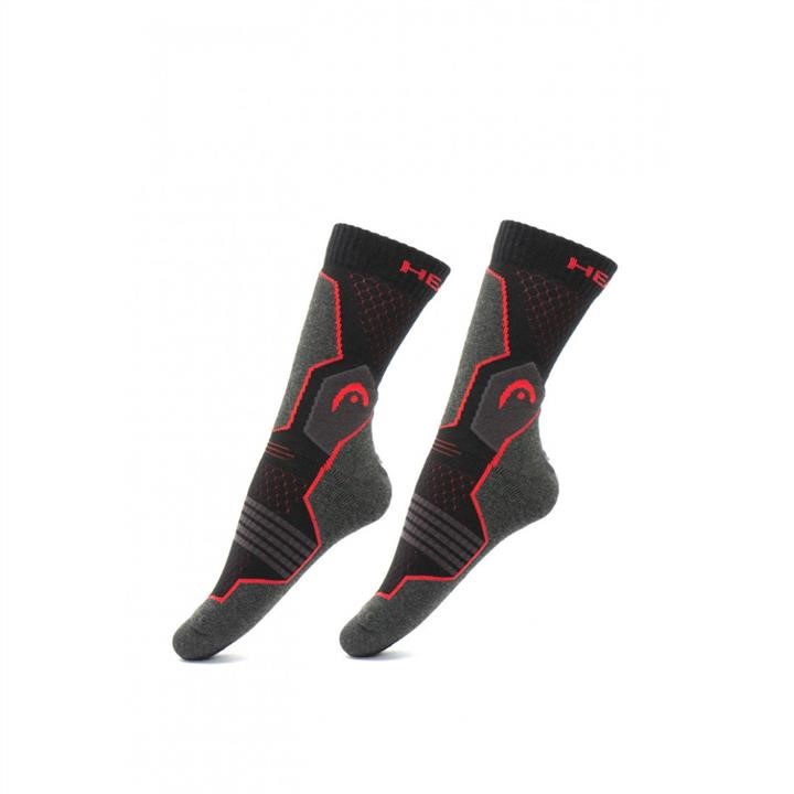 Head Socks Head HIKING CREW 2P UNISEX, 2 pairs, black&#x2F;red 43-46 – price